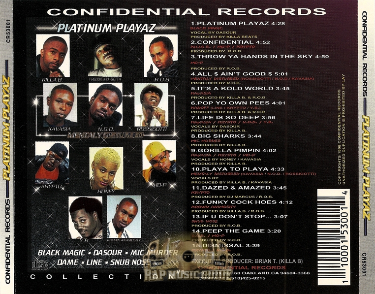 ●PLATINUM PLAYAZ Platinum Playaz - Collection: CD | Rap Music Guide